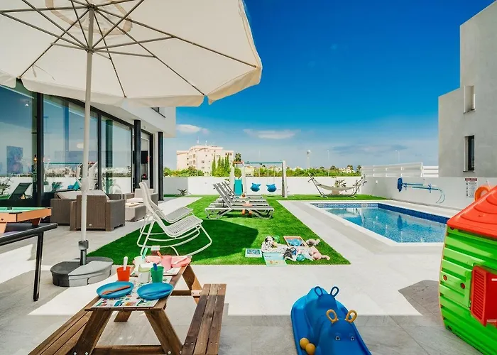 Vilă Sunnyvillas 4br New Private Pool In Pernera *